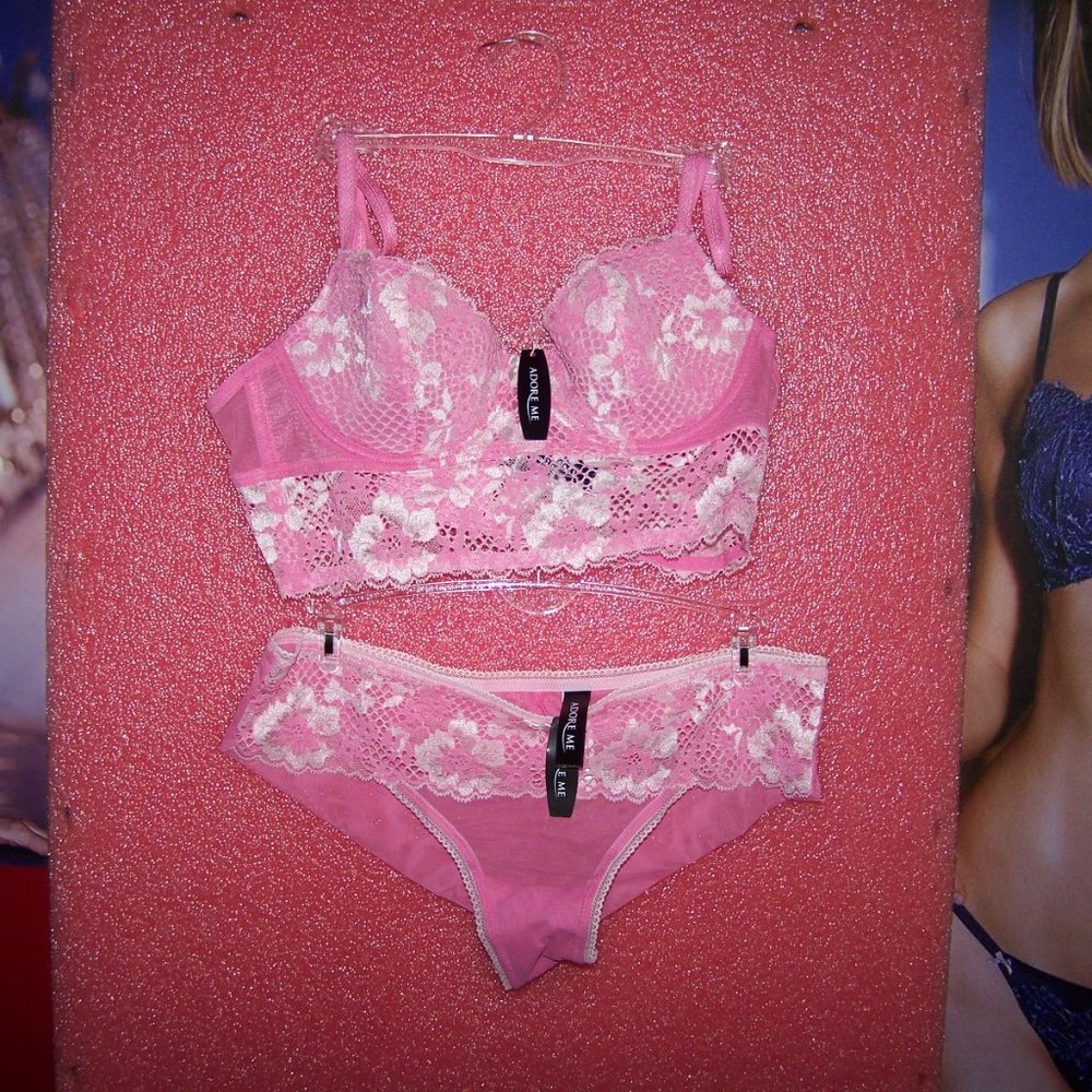 Adore Me bra and panty